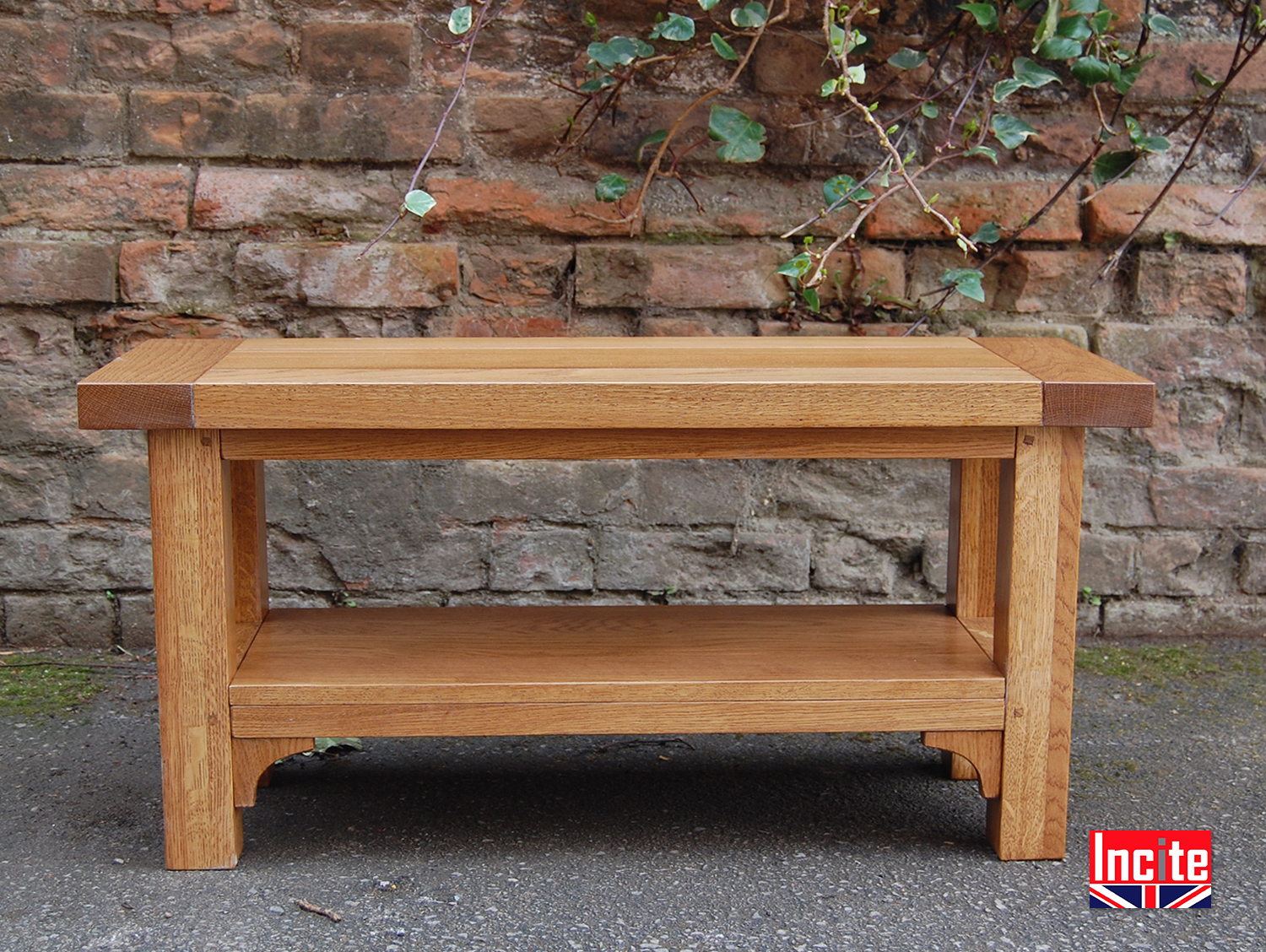 Handcrafted Oak Coffee Table Custom Made by Incite Derby